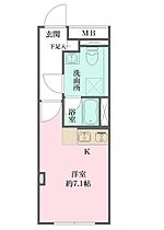 東京都品川区東大井4丁目（賃貸マンション1R・地下1階・21.17㎡） その2