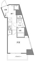 東京都品川区旗の台6丁目（賃貸マンション1K・4階・23.19㎡） その2