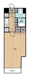ル・パサージュ 1Kの間取図画像