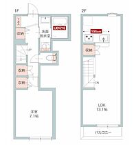 東京都世田谷区等々力6丁目（賃貸アパート1LDK・2階・51.12㎡） その2