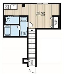 STORKSANCHA ワンルームの間取図画像