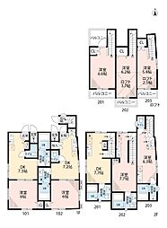 ライブリー三軒茶屋 1DKの間取図画像