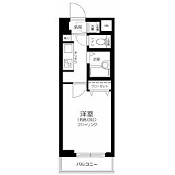 菱和パレス世田谷桜新町 1Kの間取図画像