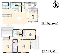 新築戸建 南区鶴田4丁目6期 2号棟