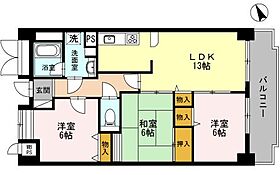 エール豊岡 1002 ｜ 兵庫県豊岡市今森781-5（賃貸マンション3LDK・1階・72.80㎡） その2