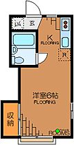 東京都杉並区下高井戸1丁目（賃貸アパート1R・1階・20.29㎡） その2