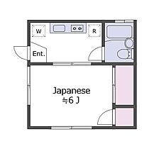 東京都大田区久が原1丁目（賃貸アパート1K・2階・20.71㎡） その2