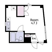 東京都世田谷区三軒茶屋1丁目（賃貸マンション1R・1階・21.11㎡） その2