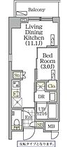 東京都新宿区東五軒町（賃貸マンション1LDK・6階・32.55㎡） その2