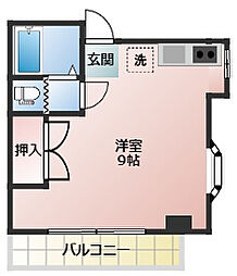 間取図画像 ワンルーム