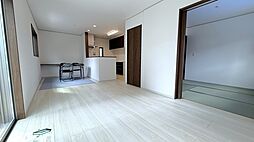 柏市花野井　全2棟　新築戸建 4LDKのリビング/ダイニング