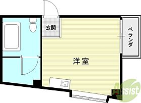 ピレデンス中山手  ｜ 兵庫県神戸市中央区中山手通3丁目10-10（賃貸マンション1R・3階・15.00㎡） その2