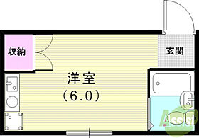 コーポクレドール  ｜ 兵庫県神戸市灘区船寺通4丁目2-3（賃貸アパート1R・1階・16.00㎡） その2