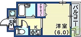 レファインド春日野道  ｜ 兵庫県神戸市中央区八雲通3丁目（賃貸マンション1K・3階・19.73㎡） その2