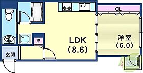 SANKOラフィーネ三宮  ｜ 兵庫県神戸市中央区二宮町3丁目（賃貸マンション1LDK・2階・36.00㎡） その2