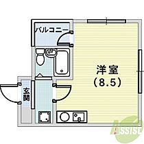 プラザ山崎  ｜ 兵庫県神戸市中央区大日通7丁目（賃貸マンション1R・5階・15.00㎡） その2