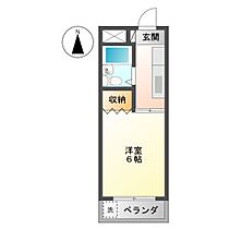 コーポケルン 108 ｜ 岐阜県岐阜市折立125-1（賃貸マンション1K・1階・18.22㎡） その2