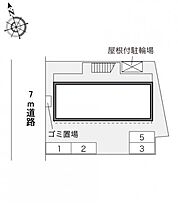 レオパレスパークサイド 105 ｜ 岐阜県岐阜市加納西丸町2丁目24-3（賃貸アパート1K・1階・23.18㎡） その3