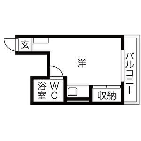 サンピュア井宮 403｜静岡県静岡市葵区井宮町(賃貸マンション1R・4階・16.89㎡)の写真 その1