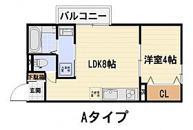 Cle　du　Bonheur 101 ｜ 広島県廿日市市地御前３丁目13-12（賃貸アパート1LDK・1階・31.85㎡） その2