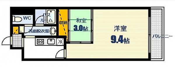 クレベール相原 102｜広島県広島市佐伯区五日市６丁目(賃貸マンション2K・1階・34.92㎡)の写真 その1