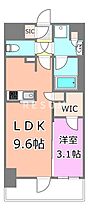 千葉県千葉市中央区富士見1丁目（賃貸マンション1LDK・12階・32.80㎡） その2