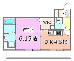 千葉県千葉市中央区新千葉3丁目15-8（賃貸アパート1DK・3階・28.54㎡） その2