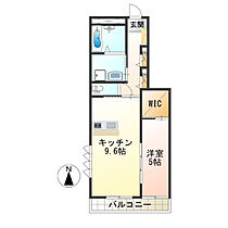 ボルツVII  ｜ 山形県山形市双葉町1丁目（賃貸アパート1LDK・1階・41.71㎡） その2