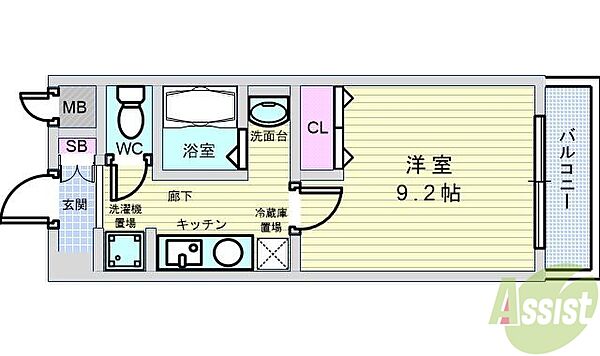 フロンツォーネ 108｜大阪府豊中市曽根西町3丁目(賃貸マンション1K・1階・29.72㎡)の写真 その2