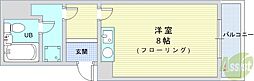 ファーム池田 ワンルームの間取図画像