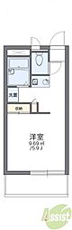 レオパレスTH 1Kの間取図画像