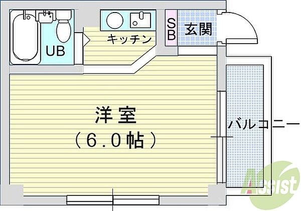 パレ豊南 102｜大阪府豊中市豊南町南1丁目(賃貸アパート1R・1階・14.37㎡)の写真 その2