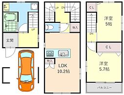 鴫野東 建築条件付き土地