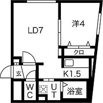 北海道札幌市豊平区平岸四条9丁目（賃貸マンション1LDK・2階・28.84㎡） その2