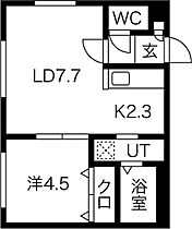 北海道札幌市北区北十八条西3丁目（賃貸マンション1LDK・3階・32.83㎡） その2