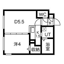 北海道札幌市中央区南二条西18丁目（賃貸マンション1DK・4階・27.93㎡） その2