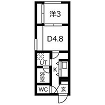 北海道札幌市東区北二十条東1丁目（賃貸マンション1DK・4階・26.30㎡） その2