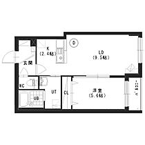 北海道札幌市中央区南六条西8丁目（賃貸マンション1LDK・1階・41.37㎡） その2