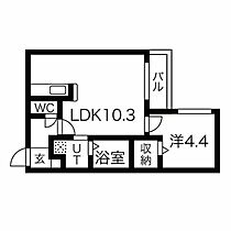 北海道札幌市中央区南四条西15丁目（賃貸マンション1LDK・3階・34.30㎡） その2