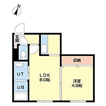 北海道札幌市北区北二十六条西4丁目（賃貸マンション1LDK・2階・31.05㎡） その2