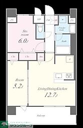 セイワパレス吹上公園 7階1SLDKの間取り