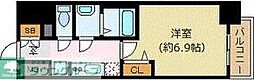 プレサンス丸の内アデル 1Kの間取図画像