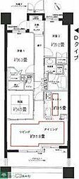 レジディア泉 3LDKの間取図画像