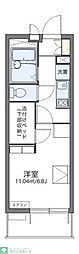 レオパレス大久手 1Kの間取図画像