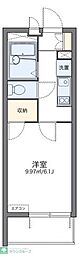 レオパレスKT今池 1Kの間取図画像