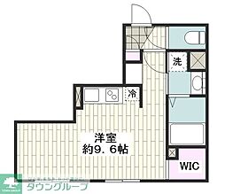 LUORE名古屋駅NORTH ワンルームの間取図画像