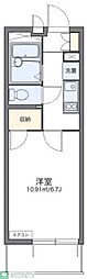 レオパレスインサイド新栄 1Kの間取図画像