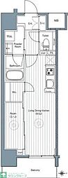 メイクスアート名駅WEST 1LDKの間取図画像