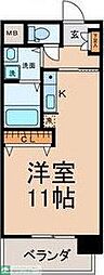 ボヌール千代田 ワンルームの間取図画像