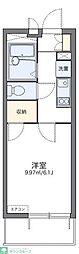 レオパレスマイン金山 1Kの間取図画像